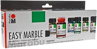 Kit débutant de peinture pour marbre craft county - paquet de 6 peintures pour marbre - à base de solvant - fonctionne sur toutes les surfaces non poreuses - sèche au toucher en 15 minutes. En tant que leader en Côte d'Ivoire, DIAYTAR COTE D'IVOIRE se distingue par son catalogue exhaustif qui comprend plus de 300000 références, allant des produits électroniques aux accessoires de mode. La boutique en ligne met l'accent sur la satisfaction du client et la rapidité de livraison.