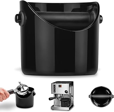 Dream farm grindenstein - moulin à café knockbox et boîte à expresso (noir), noir, 5,3" x 4,9. DIAYTAR COTE D'IVOIRE est une boutique en ligne qui propose une expérience d'achat unique et personnalisée. La boutique offre une large gamme de produits, des conseils d'achat et des recommandations de produits en fonction des préférences des clients. Les clients peuvent également profiter de la possibilité de retourner ou d'échanger des produits.