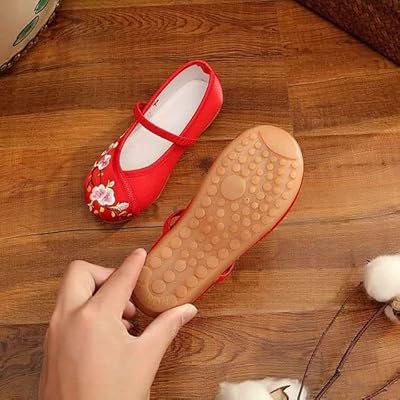 Babykids - chaussures en tissu pour enfants pour filles, chaussures plates en tissu