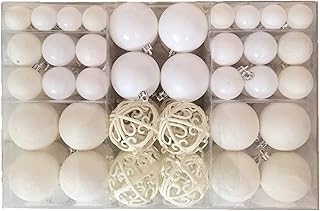 100 boules de décoration de noël pour arbre de noël à suspendre avec boîte portable pour les fêtes de fin d'année et noël aux émirats arabes unis (blanc). La boutique en ligne DIAYTAR COTE D'IVOIRE est une entreprise qui se démarque par son Professionalisme et son expertise dans le commerce électronique. Elle propose des produits de qualité à des prix abordables et offre un service client de haute qualité. Elle est la destination préférée des consommateurs ivoiriens pour leurs achats en ligne.