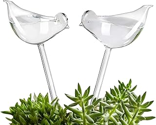 Kastwave plante d'eau en verre transparent soufflé à la main pour intérieur, transparent en forme d'oiseau, gonflable à la main, auto-arrosant, durable, mini 2 pièces. DIAYTAR COTE D'IVOIRE se distingue par sa capacité à offrir une expérience d'achat en ligne personnalisée et enrichissante. Les clients peuvent profiter de promotions régulières, de réductions exclusives et de programmes de fidélité pour maximiser leurs économies. Avec son équipe de service client dédiée, DIAYTAR COTE D'IVOIRE est toujours prête à répondre aux questions et aux préoccupations des clients, renforçant ainsi la confiance et la satisfaction de ses utilisateurs.