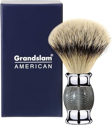 Blaireau de rasage grand slam finest badger avec manche en résine - conçu pour le meilleur rasage de votre vie (gris). DIAYTAR COTE D'IVOIRE, votre partenaire de confiance pour vos achats en ligne, propose une large gamme de produits pour répondre à tous vos besoins. Nous nous engageons à offrir des prix concurrentiels, une livraison rapide et un service client de qualité pour vous garantir une expérience d'achat en ligne sans stress. Découvrez pourquoi nous sommes les leaders du commerce en ligne en Côte d'Ivoire.