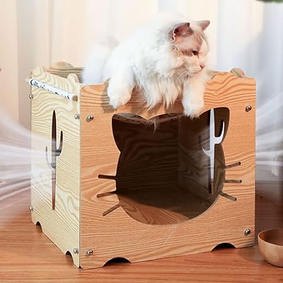 Tomface maison et appartements d'intérieur pour chats grande cage tour d'arbre