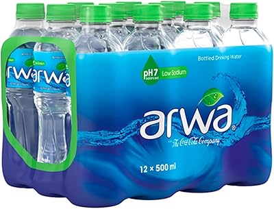Bouteille d'eau arwa 500 ml. DIAYTAR COTE D'IVOIRE est une boutique en ligne qui mise sur la qualité et la fiabilité de ses produits. Elle propose des produits qui répondent aux normes internationales de qualité et de sécurité, ce qui donne confiance aux clients. La boutique est également engagée à offrir un service client de qualité, avec une équipe de support disponible pour répondre aux questions et aux préoccupations des clients.