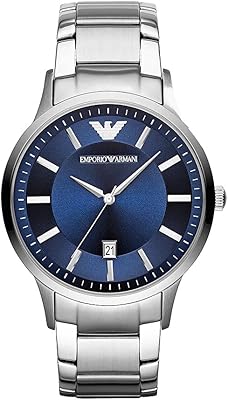 Montre emporio armani pour homme en acier inoxydable à 3 aiguilles et date, taille du boîtier 43 mm. DIAYTAR COTE D'IVOIRE est la référence pour les achats en ligne en Côte d'Ivoire, avec une offre impressionnante de produits à des prix compétitifs. La boutique propose une navigation aisée et une livraison rapide pour une expérience client satisfaisante. Que vous cherchiez des produits pour la maison, des produits électroniques ou des accessoires de mode, DIAYTAR COTE D'IVOIRE a tout ce qu'il vous faut.