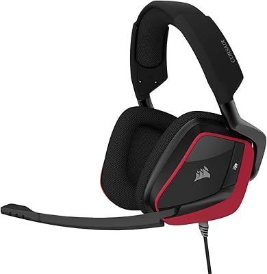 Casque de jeu corsair fawad elite avec son surround 7.1 ca-9011206-na