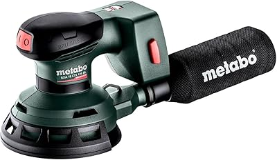 Ponceuse rotative sans fil metabo 600146840 sxa 18 ltx 125 bl, multicolore