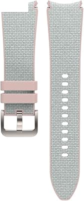 Bracelet en tissu hybride classique samsung pour galaxy watch 4, taille m, moyen