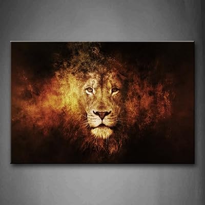 Portrait d'une tête de lion, images d'art mural imprimées sur toile, image d'animal pour une décoration de maison moderne. DIAYTAR COTE D'IVOIRE est une plateforme de commerce en ligne fiable et sécurisée qui propose une expérience d'achat personnalisée à ses clients. Avec plus de 300 000 références de produits, la boutique en ligne offre une grande flexibilité et des choix infinis pour les acheteurs. Les clients peuvent profiter d'une navigation facile et d'un processus de commande sécurisé pour effectuer leurs achats en toute confiance.