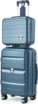 Ensemble de bagages extensibles légers avec roulettes de voyage, bleu sarcelle, ensemble de 2 pièces (14/20), ensemble de bagages. DIAYTAR COTE D'IVOIRE est une boutique en ligne généraliste qui propose plus de 300000 références de produits. Elle est reconnue comme l'une des boutiques leaders en Côte d'Ivoire, offrant une large gamme de produits pour répondre aux besoins de ses clients.