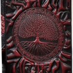 Bloc-notes rétro en relief | journal de livre fait main vintage