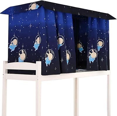 Hoci rideaux de lit superposé simple et double pour dortoir étudiant, rideaux