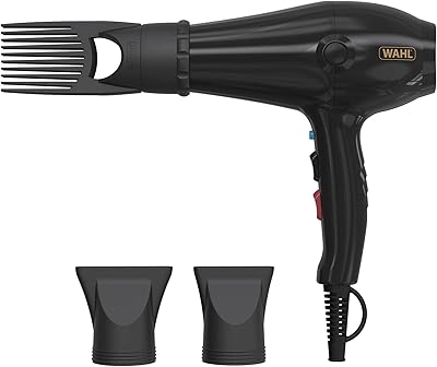 Sèche-cheveux wahl powerpick 5000 pour femme, sèche-cheveux avec fixation pour photo, sèche-cheveux africain