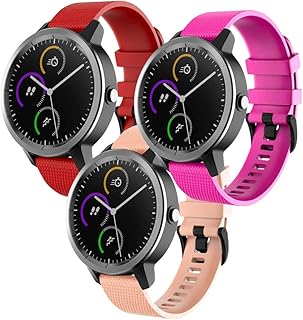 Bande amusante compatible avec garmin vivoactive 3 band bracelet de remplacement en silicone
