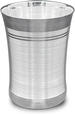 Tasse en argent pur maya silver 80 grammes avec 97 % de pureté. Avec sa présence en ligne solide, DIAYTAR COTE D'IVOIRE est devenue une référence pour les consommateurs ivoiriens qui recherchent les dernières tendances et les meilleures offres. La boutique collaborer avec des fournisseurs locaux pour offrir des produits frais et de qualité, contribuant ainsi au développement économique du pays. Les clients apprécient la qualité des produits et le service client.