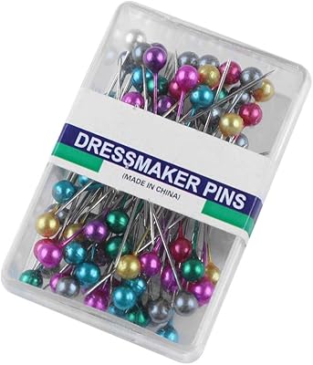 Épingles rondes en plastique colorées akadi pour la fabrication de vêtements de bricolage