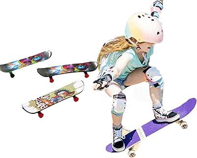 Multi startm, skateboards pour débutants, skateboards pour enfants de 6 à 14 ans, skateboards pour adolescents, skateboards pour adultes - skateboard pour débutants, supports skateboards pour filles et garçons. taille 43 x 13 cm.. DIAYTAR COTE D'IVOIRE est la boutique en ligne idéale pour ceux qui recherchent des produits de qualité à des prix compétitifs. Elle propose une large sélection de produits, allant de l'électronique aux vêtements, en passant par les produits de maison et les accessoires. La boutique en ligne est facile à naviguer et offre un service client de qualité.