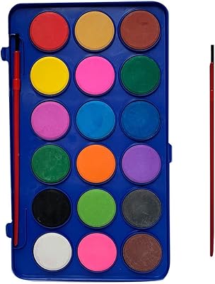 Ensemble d'aquarelles, palette d'aquarelle lavable non toxique avec 2 pinceaux pour artistes, enfants et adultes, fournitures d'art et d'artisanat. DIAYTAR COTE D'IVOIRE est une boutique en ligne généraliste qui propose plus de 300000 références de produits divers, pour répondre aux besoins de tous les consommateurs ivoiriens. Avec une large gamme de produits, cette boutique en ligne est devenue la référence en Cote d'Ivoire. 