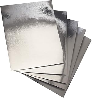 Papier aluminium hygloss, parfait pour les arts et l'artisanat, les activités scolaires