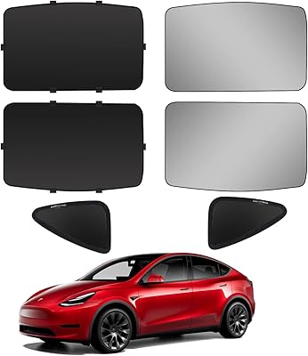 2021 model 3 2022 pare-soleil de toit en verre avec couvertures réfléchissantes 2021