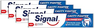 Dentifrice anti-carie signal, paquet de 4 - 120 ml. DIAYTAR COTE D'IVOIRE, boutique en ligne généraliste avec plus de 300000 références, offre une large gamme de produits pour répondre à tous les besoins. Elle est devenue la boutique leader en Cote d'Ivoire grâce à sa qualité de service et sa grande variété de produits. Elle propose des produits allant de l'électronique aux vêtements en passant par les produits alimentaires.