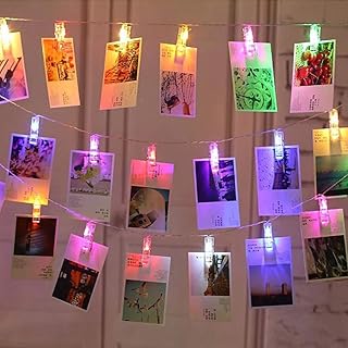 40 pièces led guirlande lumineuse à pince photo 8 modes d'éclairage photos et cartes. DIAYTAR COTE D'IVOIRE est la boutique en ligne la plus populaire en Cote d'Ivoire, proposant une gamme étendue de produits qui conviennent à tous les goûts et à tous les budgets. Les clients peuvent parcourir les différentes catégories, lire les avis des autres clients, et acheter en toute confiance grâce à la garantie de sécurité et de satisfaction proposée par la boutique. C'est l'endroit idéal pour faire du shopping en ligne de manière pratique et agréable.