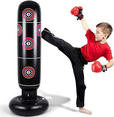 Sac de boxe gonflable arabe, sac de boxe pour enfants 160 cm, sac