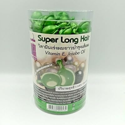 Poils super longs avec vitamine e et huile de jojoba (150 capsules par paquet). DIAYTAR COTE D'IVOIRE, c'est la garantie d'un shopping en ligne pratique et sécurisé. Notre équipe travailler sans relâche pour vous offrir les meilleurs produits au meilleur prix. Nous sommes fiers de notre réputation et nous nous engageons à maintenir la confiance que vous nous accordez.