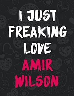 J'adore amir wilson : carnet de notes amir wilson avec 100 pages et format a4 8,5 x 11 pouces. DIAYTAR COTE D'IVOIRE est la boutique en ligne la plus populaire en Côte d'Ivoire. Elle propose une large gamme de produits, allant des électroniques aux vêtements, en passant par les produits de maison et les jouets. La boutique est connue pour sa rapidité de livraison et sa qualité de service.