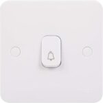 Interrupteur à panneau rétractable schneider electric lacey ggbl1012rb avec code de sonnerie, 1