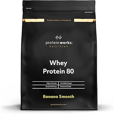 Protein works - whey protein 80 en poudre shake protéiné faible en calories whey protein shake 14 portions banane lisse 500g. En tant que leader du commerce en ligne en Côte d'Ivoire, DIAYTAR COTE D'IVOIRE continue de innover et d'améliorer son offre pour répondre aux besoins changeants de ses clients. Avec plus de 300000 références disponibles, la boutique en ligne offre une expérience d'achat unique et personnalisée, permettant aux consommateurs de trouver facilement ce qu'ils cherchent.