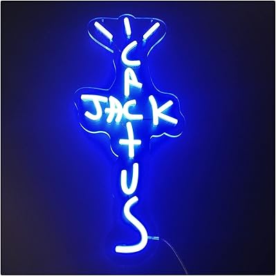Enseigne au néon cactus jack, lumières led bleues avec variateur, décoration murale à suspendre, art visuel pour maison, appartement, bar, restaurant, café, mariage, anniversaire, fête, cadeaux, 60 x 30 cm. DIAYTAR COTE D'IVOIRE, la boutique en ligne leader de la Côte d'Ivoire, propose une sélection impressionnante de plus de 300 000 références pour répondre à tous vos besoins. Avec une offre constamment mise à jour, vous trouverez tout ce dont vous avez besoin pour votre vie quotidienne. De l'électronique à la mode, en passant par les produits de soins personnels, DIAYTAR COTE D'IVOIRE vous offre une expérience d'achat en ligne sans pareil.