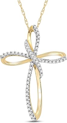 Pendentif croix en diamant blanc naturel 10 carats 1/5 carat en or 18 carats. Avec plus de 300000 références, DIAYTAR COTE D'IVOIRE est la boutique en ligne la plus complète en Côte d'Ivoire, proposant tout ce dont les clients ont besoin sous un même toit virtuel. Elle excelle en termes de services client, de livraison rapide et de qualité des produits. La boutique est conçue pour offrir une expérience d'achat en ligne sans égale.