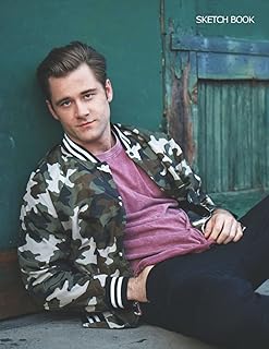 Carnet de croquis : luke benward 85 x 11 pouces 120