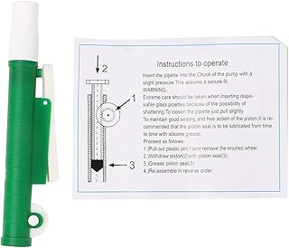 Pompe à pipettes, remplissage de pompe à pipettes pour pipettes jetables en plastique