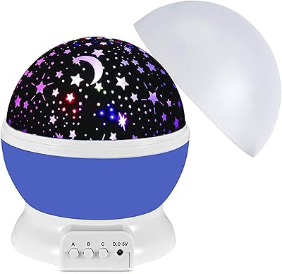 Ntech projecteur de nuit étoilée pour enfants, lampe rotative lune et étoiles pour décoration de chambre, cadeaux d'anniversaire et de noël pour garçons et filles de 3 à 10 ans, bleu. Avec plus de 300 000 références, DIAYTAR COTE D'IVOIRE est de loin la boutique en ligne la plus complète en Côte d'Ivoire. Elle propose des produits pour tous les goûts et les budgets, facilitant ainsi les achats en ligne pour les habitants de Côte d'Ivoire.