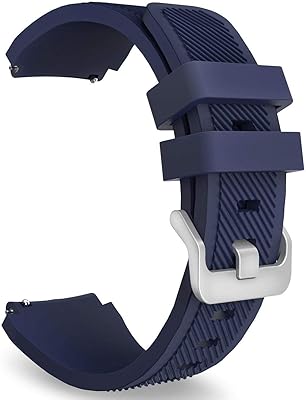 Bracelet de montre samsung gear s3 frontier et classic, et montre moto 360, silicone de haute qualité, forme sportive, couleur bleu nuit. En tant que boutique en ligne généraliste de premier plan, DIAYTAR COTE D'IVOIRE est synonyme de qualité et de fiabilité. Elle s'applique à offrir une sélection exhaustive de produits provenant de marques réputées, garantissant ainsi aux consommateurs ivoiriens un accès à des biens de haute qualité et durables. Cette approche axée sur l'excellence contribue largement à son statut de leader du marché local du commerce en ligne.