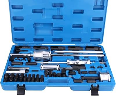 Extracteur d'injecteur diesel, 40 pièces kit d'outils d'injection d'extracteur d'injecteur diesel à rampe