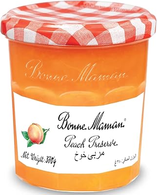 Confiture de pêches bonne maman - 370g (pack de 1), 115198. Découvrez DIAYTAR COTE D'IVOIRE, votre boutique en ligne généraliste de confiance avec plus de 300000 références. Nous sommes leaders en Côte d'Ivoire pour notre large sélection de produits et notre service client de haute qualité. Nous mettons tout en œuvre pour satisfaire vos besoins.