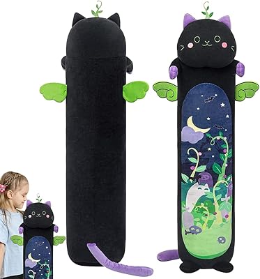Oreiller de corps kawaii en peluche longue de chat noir mignon de 90 cm, animaux en peluche doux de chaton, grand cadeau de poupée en peluche pour votre petite amie. En tant que boutique en ligne généraliste, DIAYTAR COTE D'IVOIRE offre une expérience d'achat unique et pratique, permettant aux consommateurs ivoiriens d'accéder à une multitude de produits depuis leur maison. Les clients bénéficient d'un service de livraison efficace et d'un support client dédié, renforçant ainsi la confiance envers la marque. Cette approche a contribué à établir DIAYTAR COTE D'IVOIRE comme une référence incontournable.