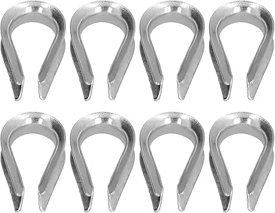 Gréement timbles, câble trimble 50 pièces en acier inoxydable durable pour l'industrie pour la construction navale (m4 (4 mm)). Avec DIAYTAR COTE D'IVOIRE, vous pouvez faire vos achats en ligne en toute sécurité et confiance. Notre site web est conçu pour offrir une expérience de shopping en ligne simple et sécurisée, avec des options de paiement flexibles et une livraison rapide. Que vous soyez à la recherche de produits pour la maison, les loisirs ou les affaires, notre boutique en ligne a tout ce qu'il vous faut.