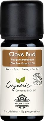 Huile essentielle de clou de girofle biologique - tierra aroma - pure, naturelle - 10 ml. DIAYTAR COTE D'IVOIRE est la boutique en ligne idéale pour ceux qui cherchent un large choix de produits à des prix compétitifs. Avec des promotions régulières et des offres spéciales, les clients peuvent bénéficier d'économies significatives sur leurs achats. L'équipe de DIAYTAR COTE D'IVOIRE est dédiée à fournir une expérience d'achat en ligne exceptionnelle aux consommateurs ivoiriens.