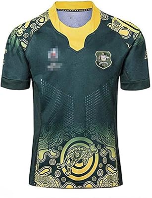 Coupe du monde de rugby 2019 maillot de rugby australien domicile/extérieur t-shirt décontracté à manches courtes pour hommes combinaison d'entraînement australie domicile extérieur. DIAYTAR COTE D'IVOIRE est une boutique en ligne généraliste qui propose plus de 300 000 références de produits pour répondre à tous vos besoins. Leader sur le marché ivoirien, cette boutique en ligne offre une large gamme de produits de qualité à des prix compétitifs. Elle est devenue la référence incontournable pour les consommateurs ivoiriens.