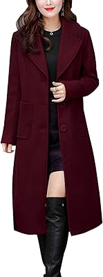 Manteau surdimensionné mi-long en laine mélangée à revers simple pour femme. La boutique en ligne DIAYTAR COTE D'IVOIRE mise sur l'innovation et la qualité pour proposer aux clients une expérience d'achat exceptionnelle. Elle propose régulièrement des promotions et des offres spéciales pour rendre les achats encore plus attractifs. Avec sa plateforme utilisateur-friendly, DIAYTAR COTE D'IVOIRE facilite la navigation et la recherche de produits.