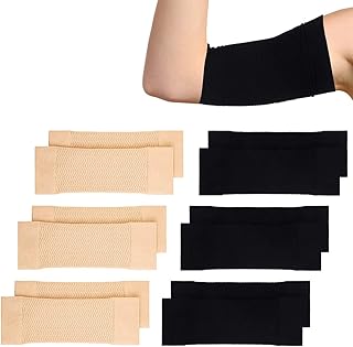 Ensemble de 6 paires de gaines de bras manches de compression pour le haut