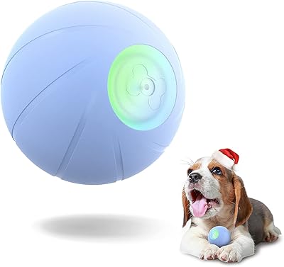 Jouet interactif intelligent cheerble pour chien, se wicked ball, roller ball autocollant, roller actif pour chiens de petite, moyenne et moyenne taille, balle pour animaux de compagnie animée avec lumières, cadeau d'anniversaire amusant, bleu. DIAYTAR COTE D'IVOIRE, une boutique en ligne généraliste, propose plus de 300 000 références pour répondre à tous vos besoins. Leader en Côte d'Ivoire, elle offre une large gamme de produits de qualité. DIAYTAR est votre destination pour tout ce dont vous avez besoin.