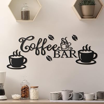 Panneau de café en métal au design rustique à suspendre au mur pour café, café, maison, bureau, décoration de cuisine (motif café, grain, tasse). Avec plus de 300 000 références de produits disponibles, DIAYTAR COTE D'IVOIRE constitue la plus grande boutique en ligne de Côte d'Ivoire. Elle propose une large gamme de produits de marques renommées, à des prix compétitifs, et offre régulièrement des promotions et des remises exclusives à ses clients. DIAYTAR COTE D'IVOIRE est donc la destination idéale pour tous les amoureux du shopping en ligne.