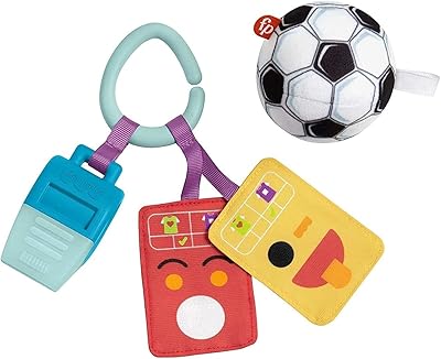 Coffret fisher-price, 3 jouets d'activité sur le thème du football pour les nouveau-nés de la naissance jusqu'à grt94. DIAYTAR COTE D'IVOIRE est une plateforme de e-commerce qui met à disposition de ses clients une grande sélection de produits de qualité, avec des descriptions détaillées et des images de haute qualité. La boutique est accessible 24h/24 et 7j/7, permettant aux clients de faire des achats à tout moment.