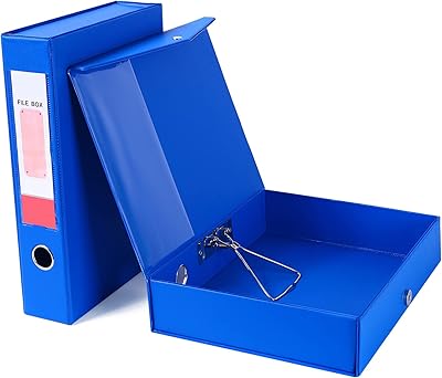 Boîte de classement a4 bleue survenbuy tige de 68 mm paquet de 2 boîte d'archives en plastique. DIAYTAR COTE D'IVOIRE, avec ses 300000 références, est incontournable pour les acheteurs en ligne en Côte d'Ivoire. Elle propose non seulement une grande variété de produits mais également des conseils d'achat et des promotions attractives. La confiance que les clients accordent à cette boutique en ligne est renforcée par la qualité de ses produits et de son service client.
