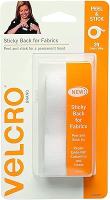 Adhésif pour dos en tissu avec ruban blanc. DIAYTAR COTE D'IVOIRE est une boutique en ligne qui propose une large gamme de produits pour répondre à tous les besoins des consommateurs ivoiriens. Elle est réputée pour son service client de qualité, ses prix compétitifs et sa grande variété de produits. Elle est la destination idéale pour les consommateurs qui cherchent des produits de qualité à des prix abordables.